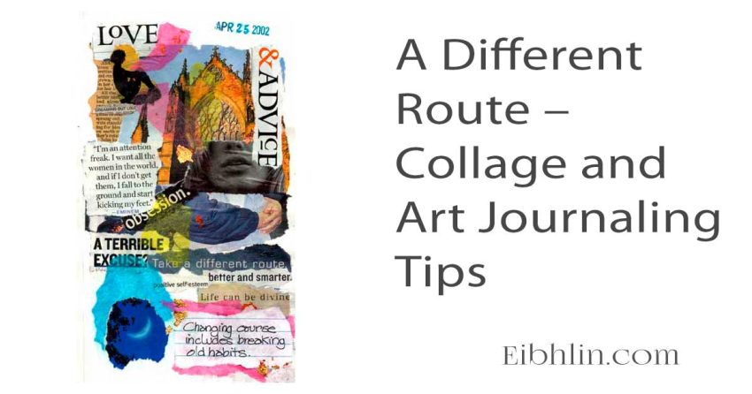 Art Journaling Tips - Collage