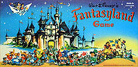 Walt Disney's Fantasyland Game - artwork by Muriel Bernier