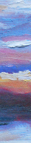 Sunrise painting - detail - 14 jan 2011