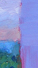 Panel detail - narrow sketch of approaching snowstorm - 15 jan 2011