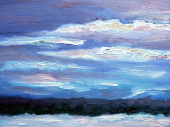 Dawn painting - 3 Jan 2011 - NH
