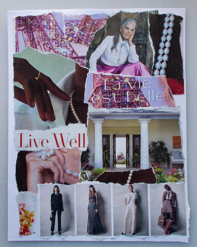Live Well! collage